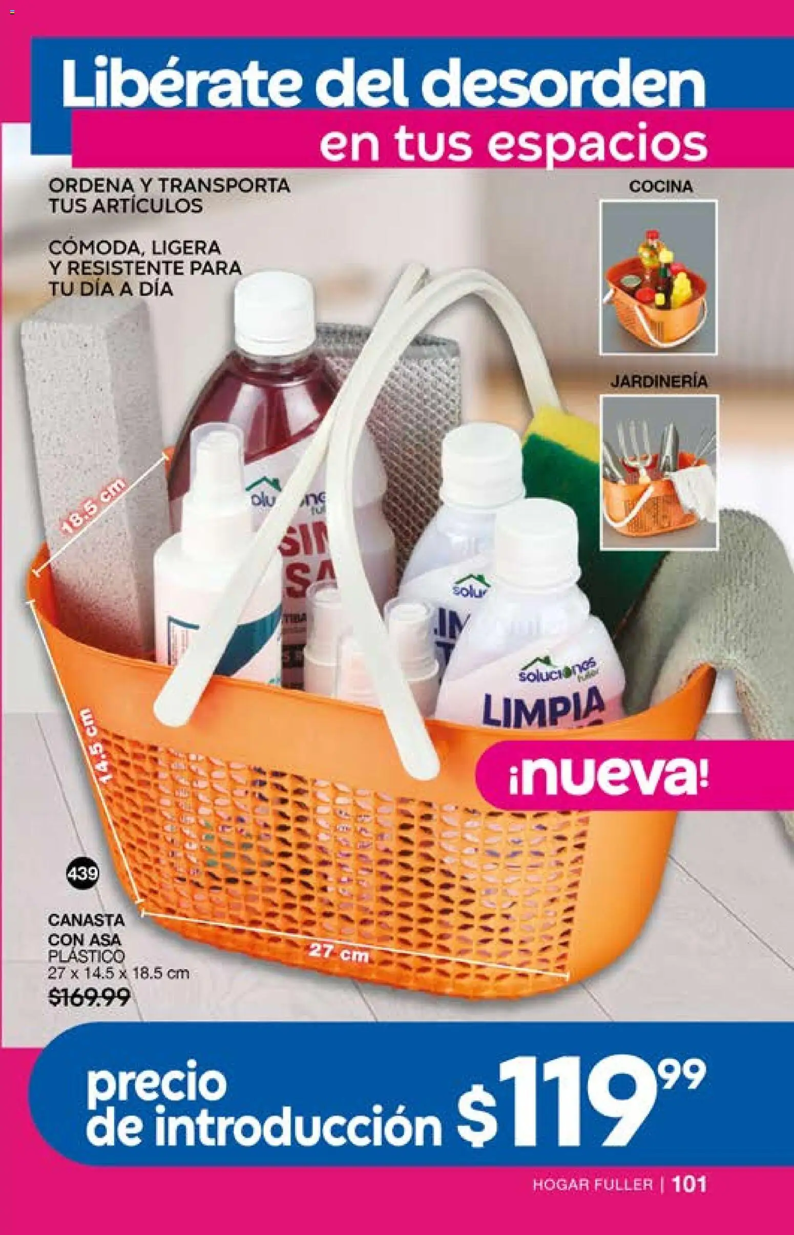 Nuevas ofertas de Fuller válidas en toda la República Mexicana desde el 29.04.2026. ¡Encuentra las mejores ofertas en Fuller campaña 2 2026! | Página: 101 | Productos: Cocina, Canasta