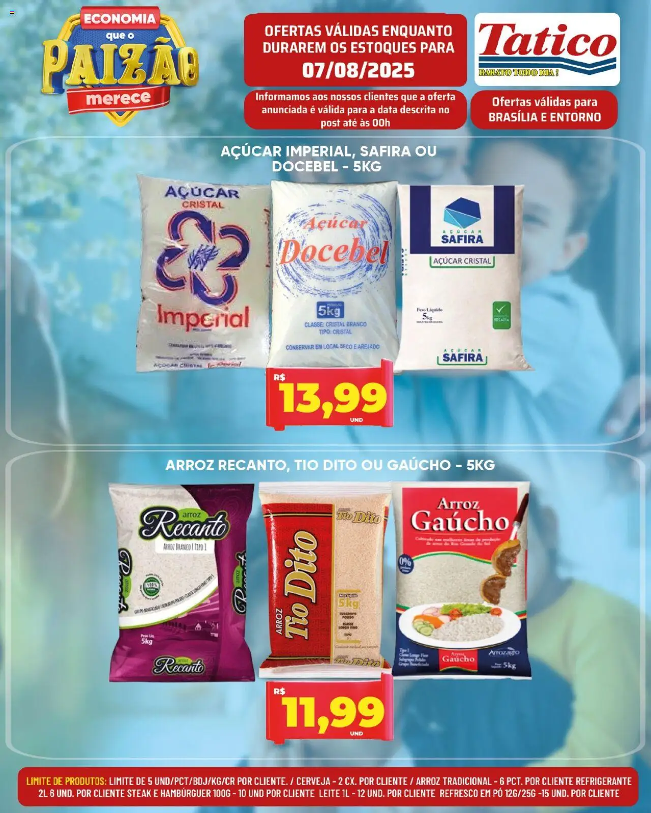 Tatico Folheto - válido de 08.08.2025 | Página: 15 | Produtos: Pó, Refresco, Leite, Arroz