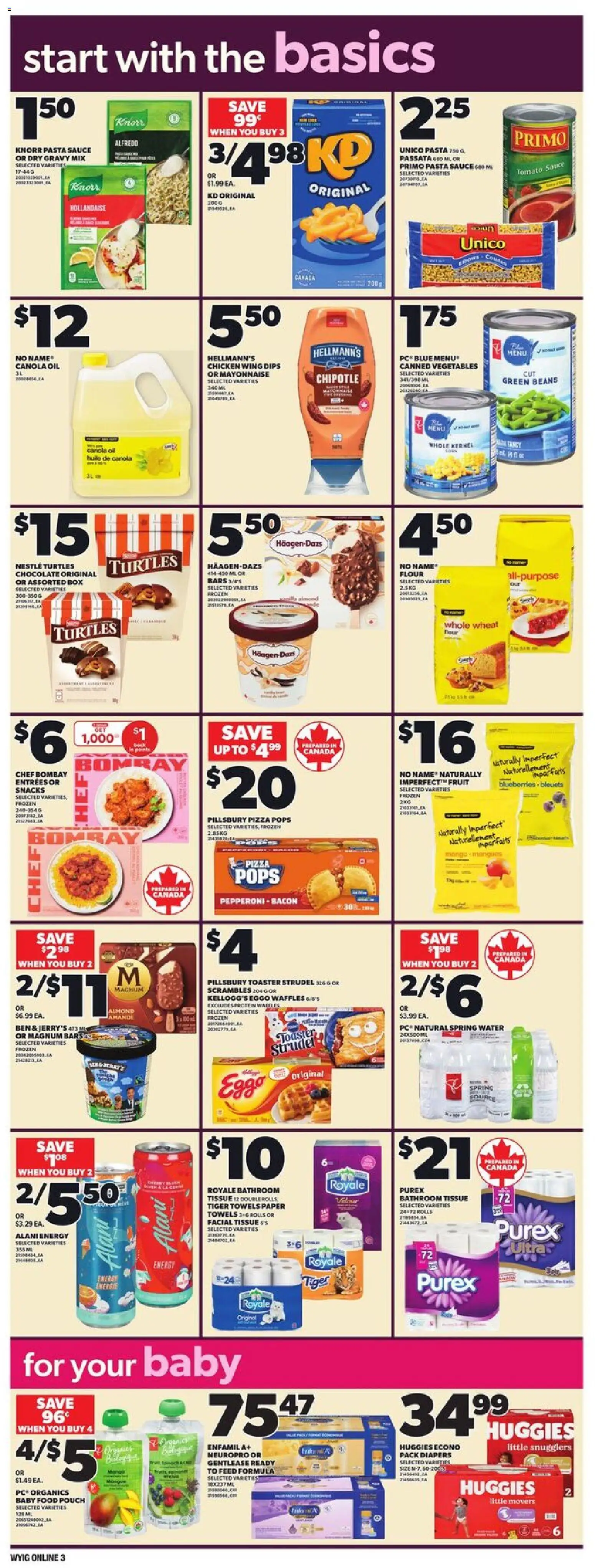 Loblaws flyer valid from 20.11.2025 | Page: 13 | Products: PC, Toaster, Box, Oil