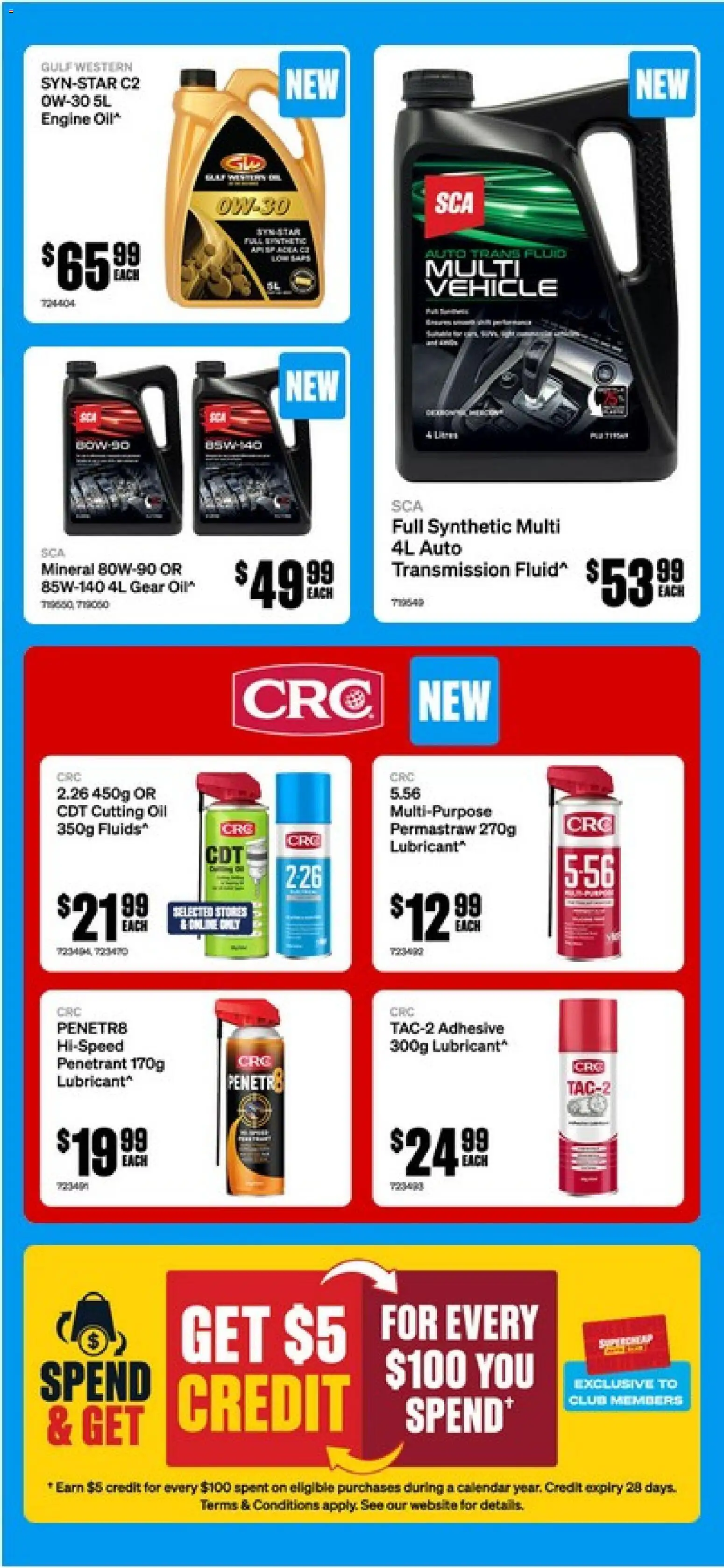 Supercheap Auto catalogue - valid from 21.01.2026 | Page: 52 | Products: Oil, Multipurpose
