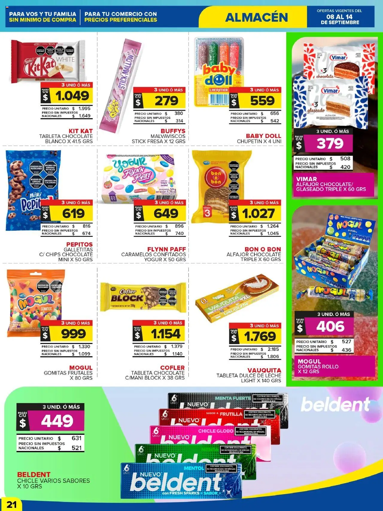 Carrefour Maxi catálogo - Chubut │ válido desde el 08.09.2025 | Página: 20 | Productos: Tableta, Peso, Frutilla, Chocolate
