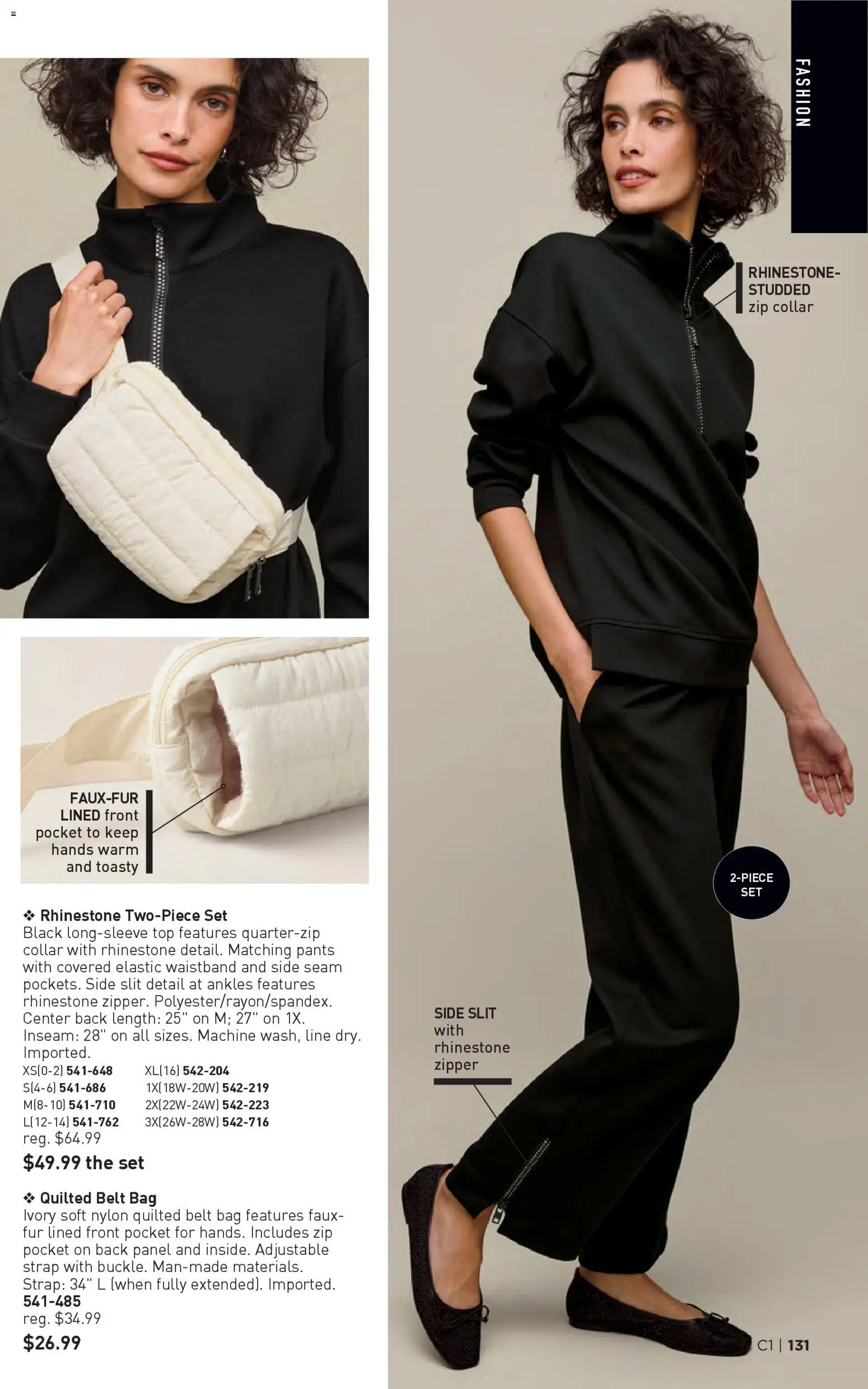 Avon Brochure - valid from 31.12.2025 | Page: 131 | Products: Pants, Belt, Bag
