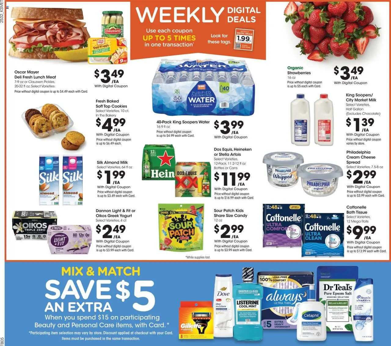 King Soopers Weekly Ad - valid from 10.09.2025 | Page: 2 | Products: Chocolate, Cream, Water, Oven
