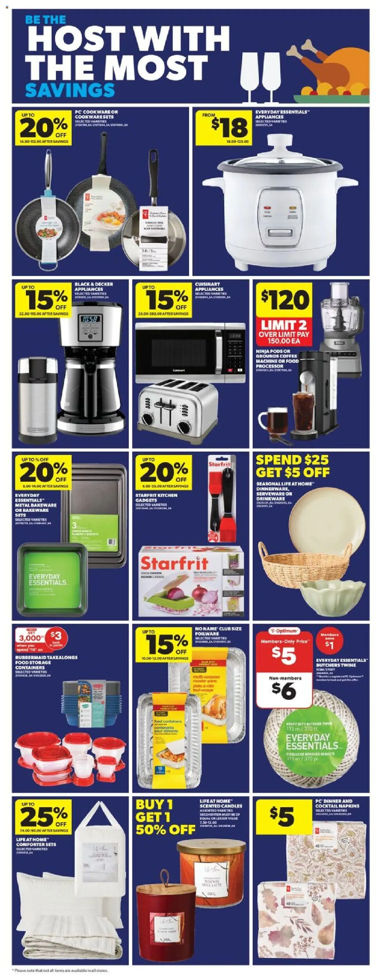 Real Canadian Superstore flyer valid from 25.09.2025 | Page: 10 | Products: PC, Coffee