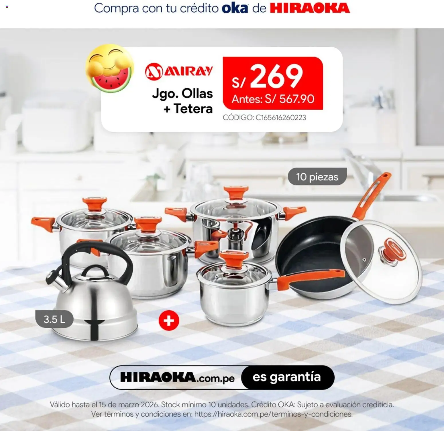 Catálogo Hiraoka válido desde 04.03.2026 | Página: 3