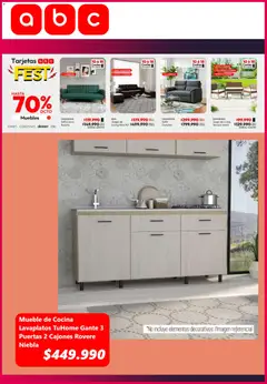 Ofertas Abc válido desde el 13.11.2025 | Página: 3 | Productos: Sofá, Mesa de centro, Mesa, Mueble de cocina