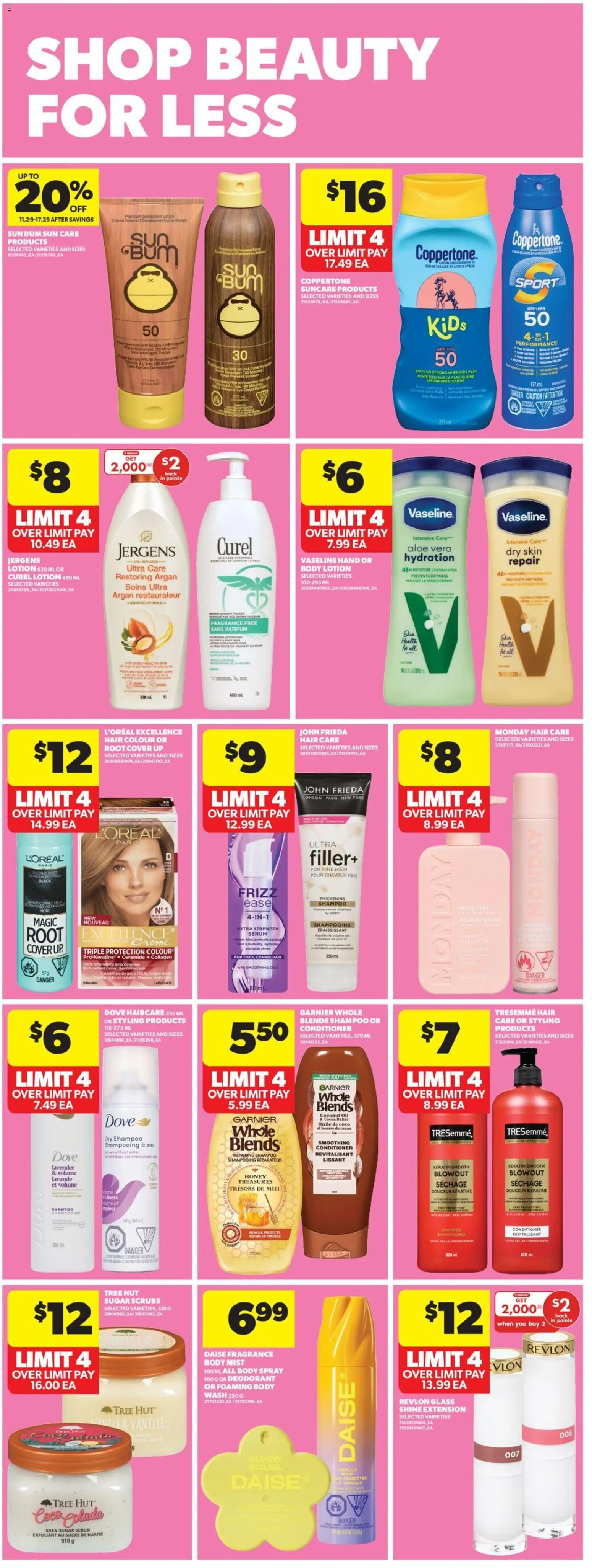 Real Canadian Superstore flyer valid from 23.04.2026 | Page: 25 | Products: Concealer, Conditioner, Deodorant, Butter
