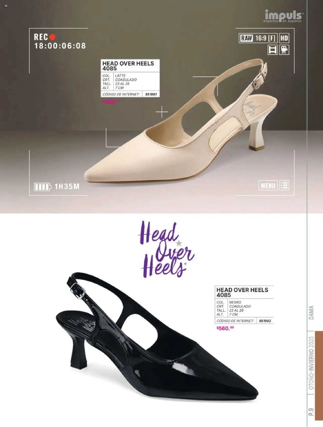 Nuevas ofertas de Impuls válidas en toda la República Mexicana desde el 07.07.2025. ¡Encuentra las mejores ofertas en Impuls catálogo Dama Otoño-Invierno 2025! | Página: 11 | Productos: Zapatos