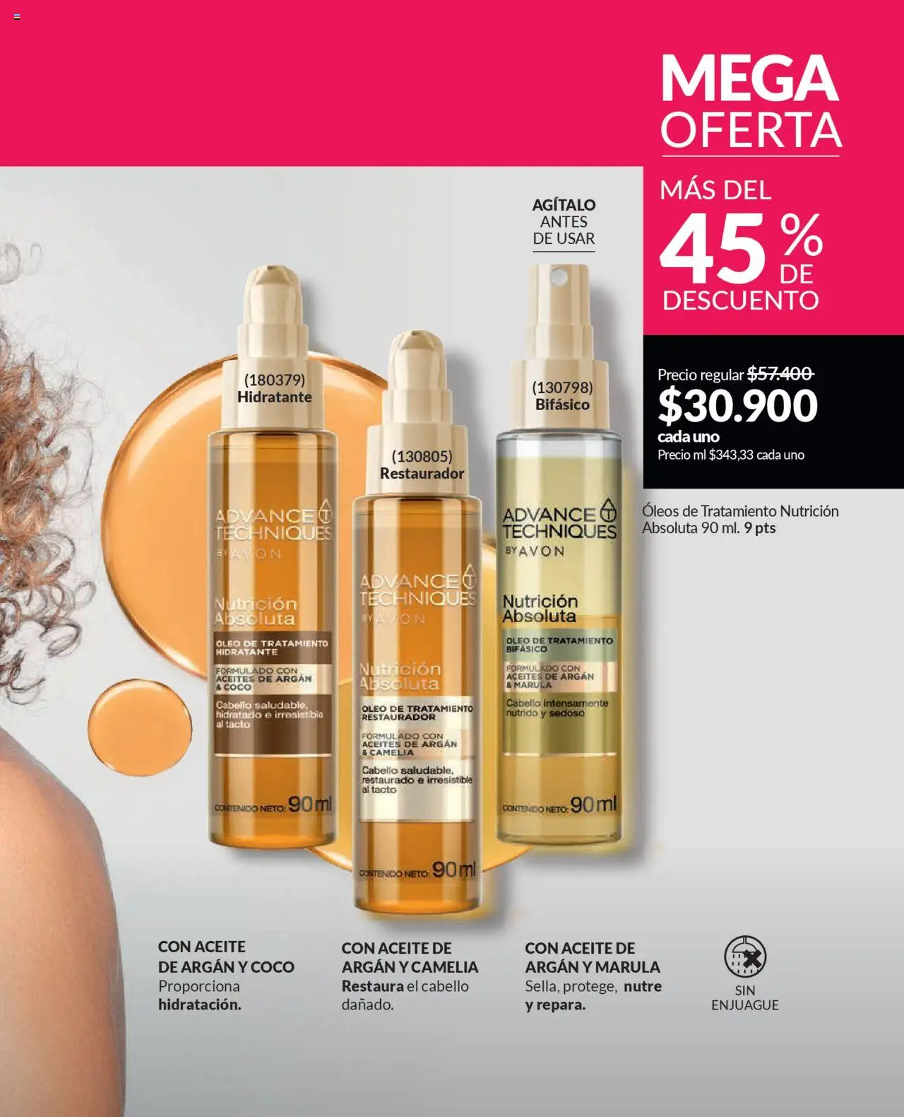 Avon revista - valida desde el 12.09.2025 | Página: 144 | Productos: Coco, Aceite
