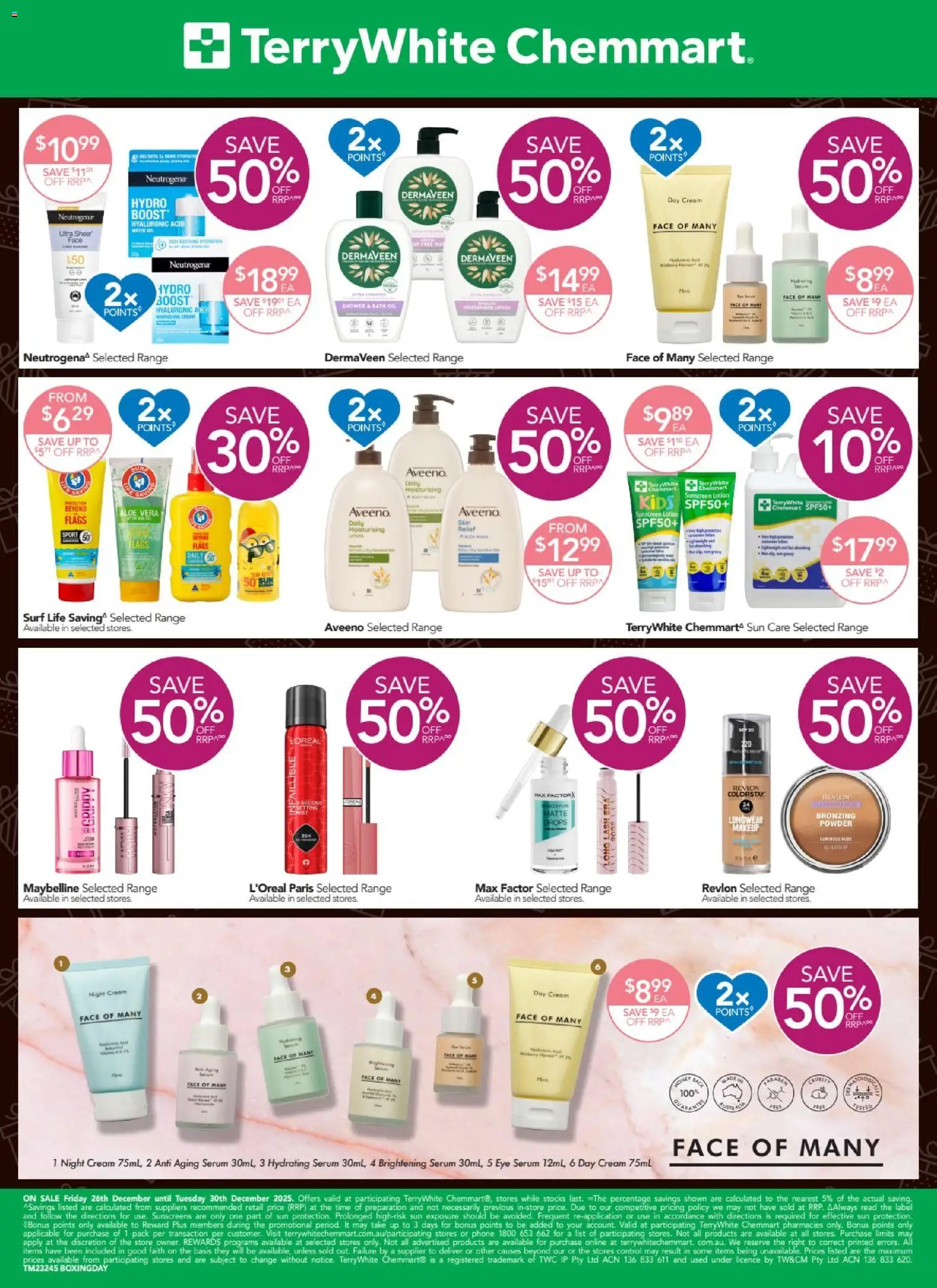 Terry White catalogue - valid from 26.12.2025 | Page: 4 | Products: Powder, Oil, Lotion, Phone