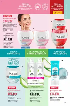 Leonisa - Aliados -  Vista previa de la revista de la tienda Leonisa valido desde el 01.10.2025 | Página: 35 | Productos: Agua, Agua micelar, Limpiador, Limpiador facial