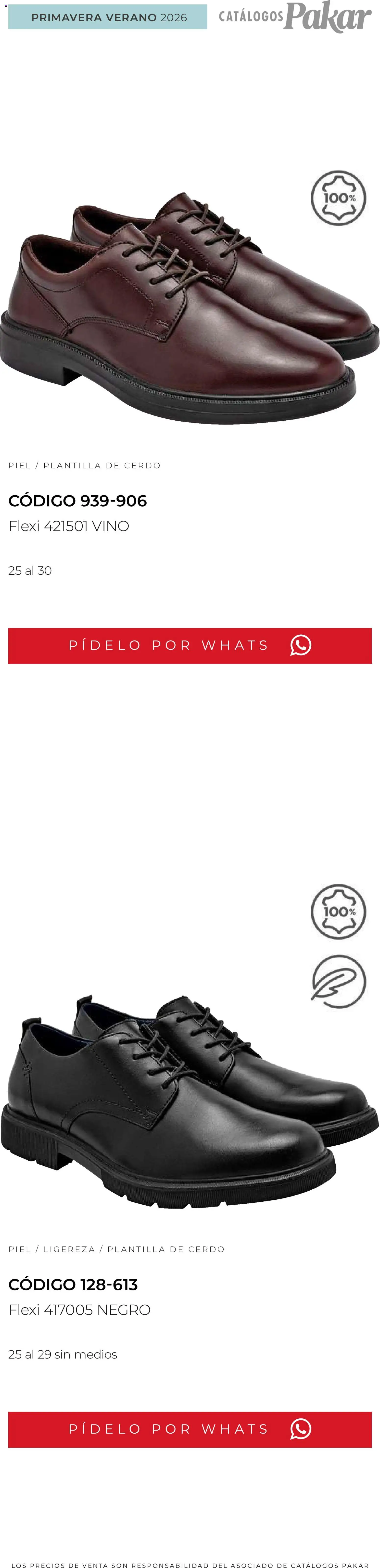 Nuevas ofertas de SC Pakar válidas en toda la República Mexicana desde el 04.03.2026. ¡Encuentra las mejores ofertas en SC Pakar catálogo Flexi PV26! | Página: 229 | Productos: Cerdo, Vino