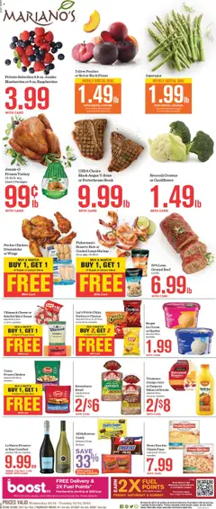 Preview of Mariano's weekly ads valid from 15.10.2025