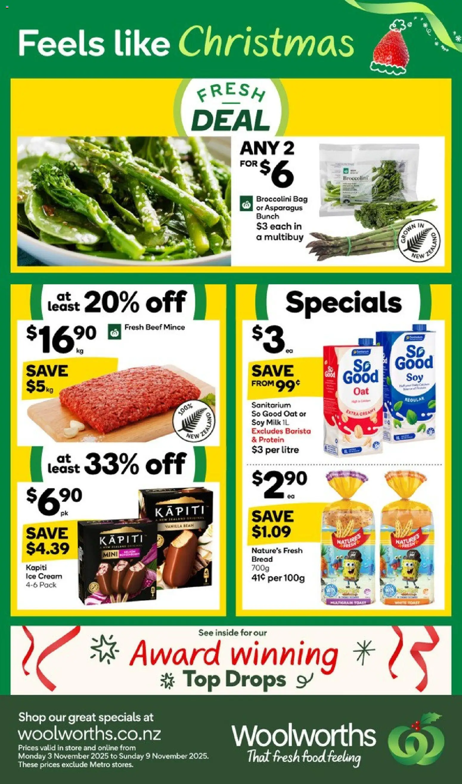 Woolworths catalogue from 03.11.2025 | Page: 1