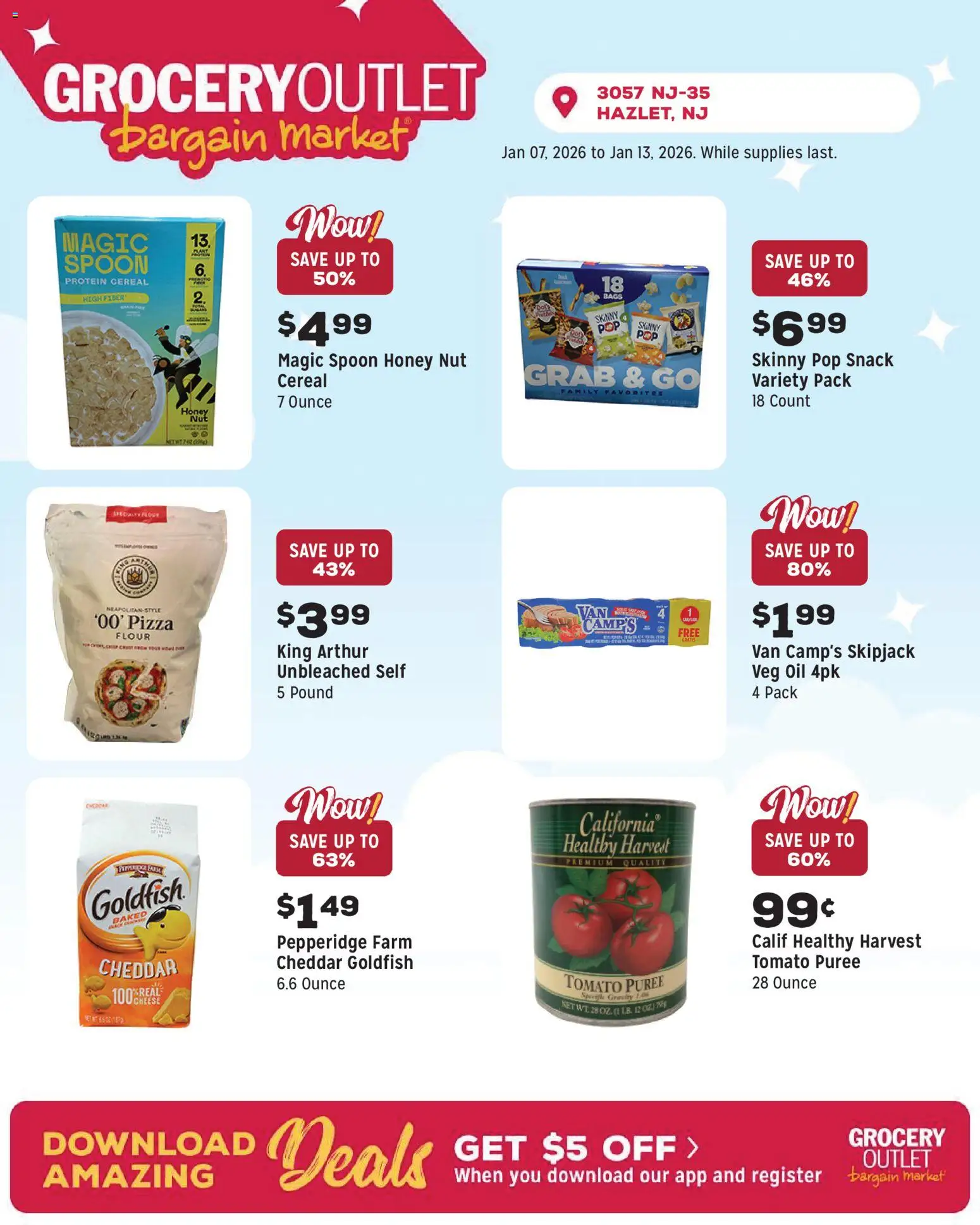 Grocery Outlet Weekly Ad - valid from 07.01.2026 | Page: 6 | Products: Oil, Pizza