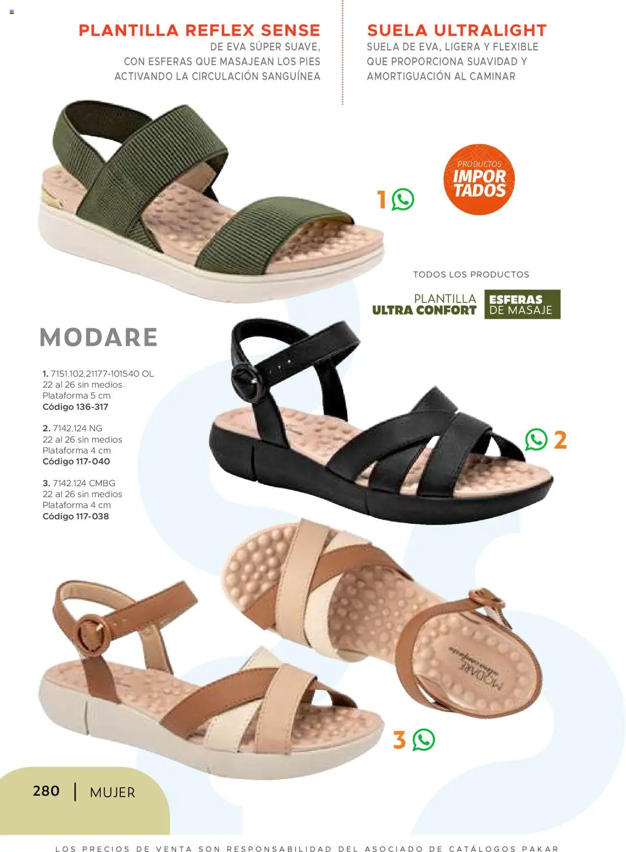 Nuevas ofertas de SC Pakar válidas en toda la República Mexicana desde el 24.07.2025. ¡Encuentra las mejores ofertas en SC Pakar Catálogo Mujer otoño / invierno! | Página: 280 | Productos: Flexible