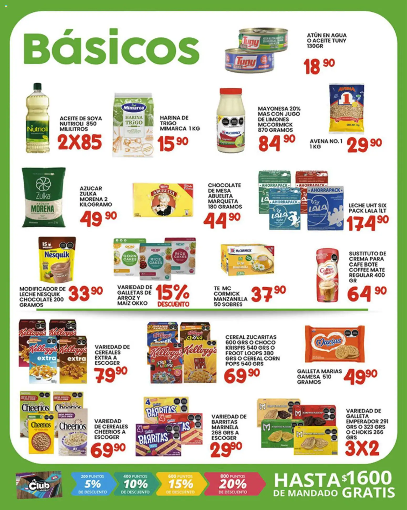 Nuevas ofertas de Alsuper válidas en toda la República Mexicana desde el 16.01.2026. ¡Encuentra las mejores ofertas en Alsuper folleto Saltillo! | Página: 2 | Productos: Harina, Azúcar, Arroz, Té