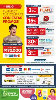 Yaguar - Mendoza │ válido desde el 14.07.2025 | Página: 26 | Productos: Banco, General
