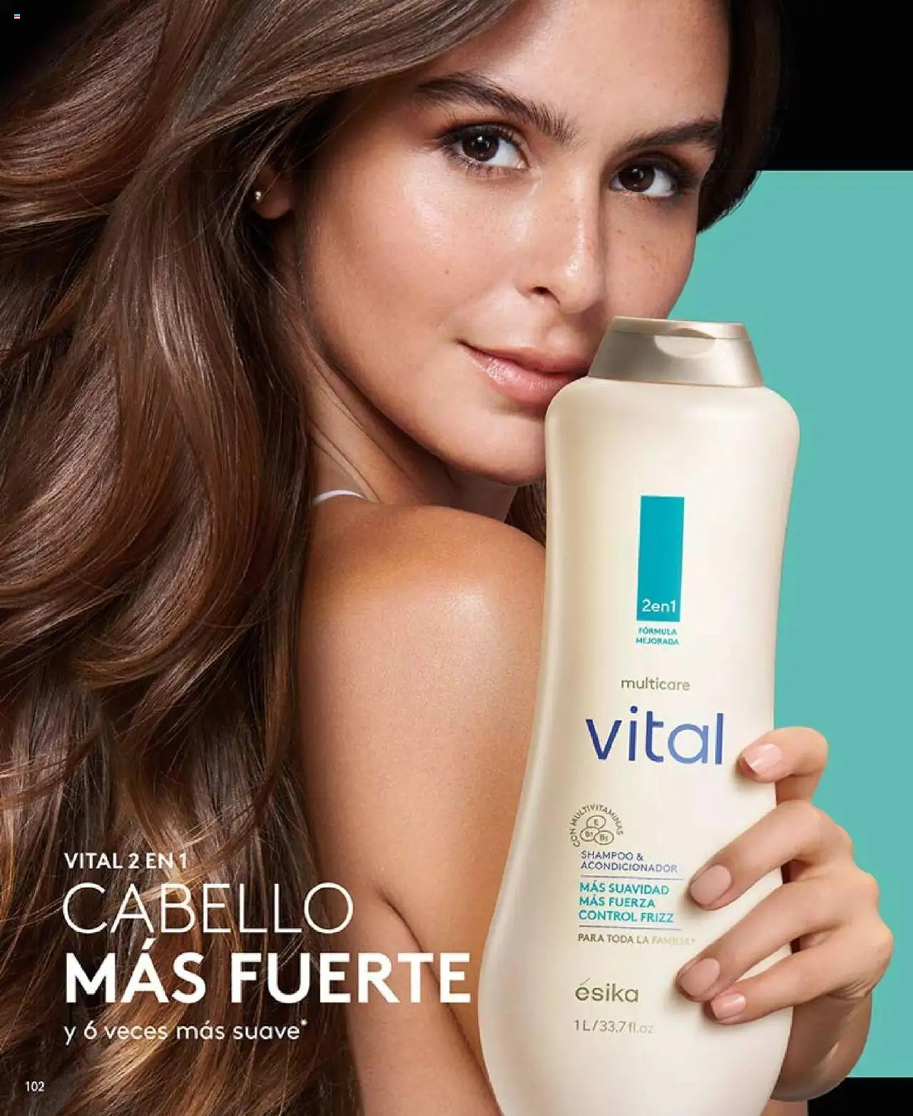 Ésika revista - valida desde el 16.06.2025 | Página: 102 | Productos: Shampoo, Acondicionador