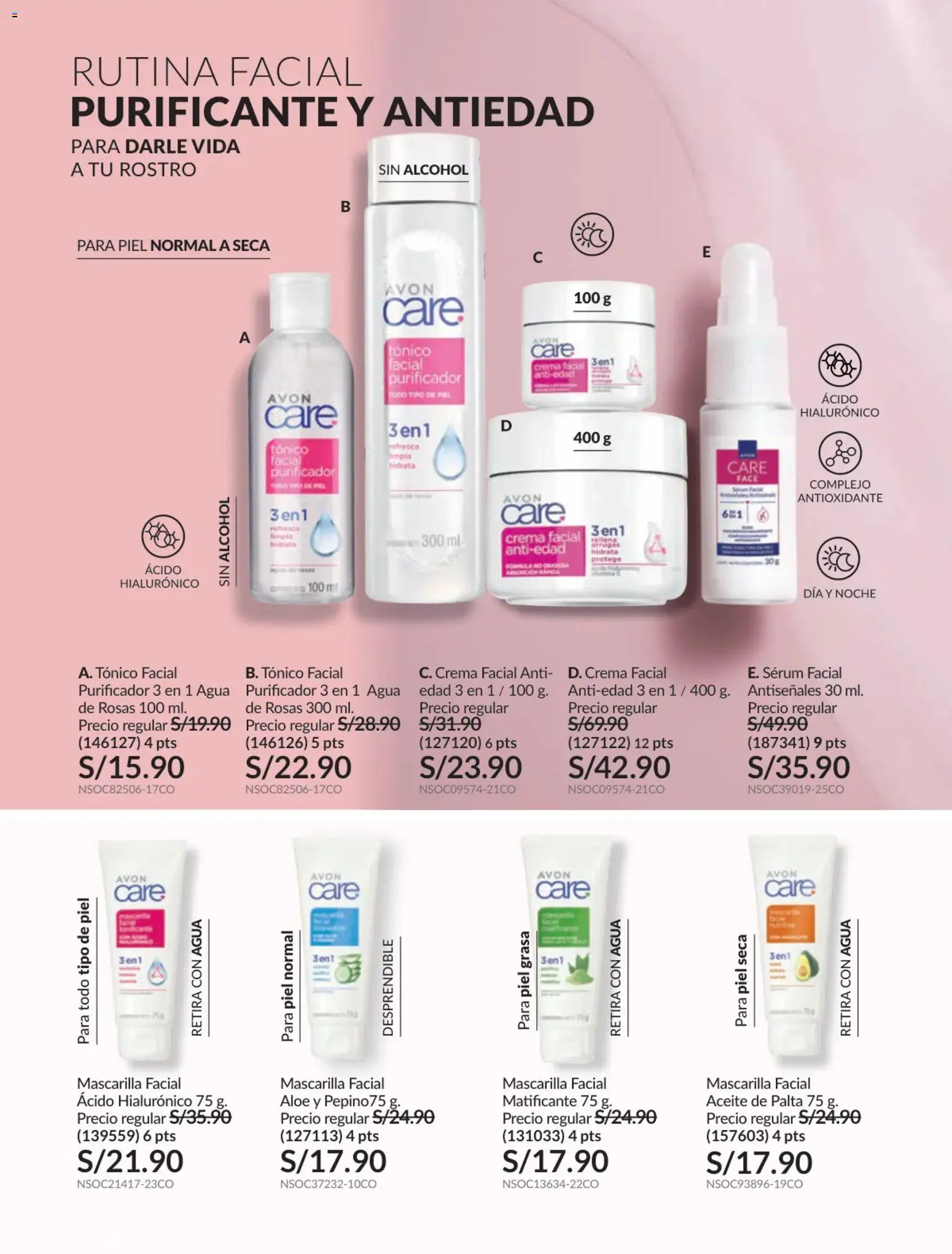 Catálogo Avon válido desde 31.01.2026 | Página: 109 | Productos: Aceite, Crema