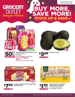 Preview of Grocery Outlet weekly ads valid from 22.10.2025