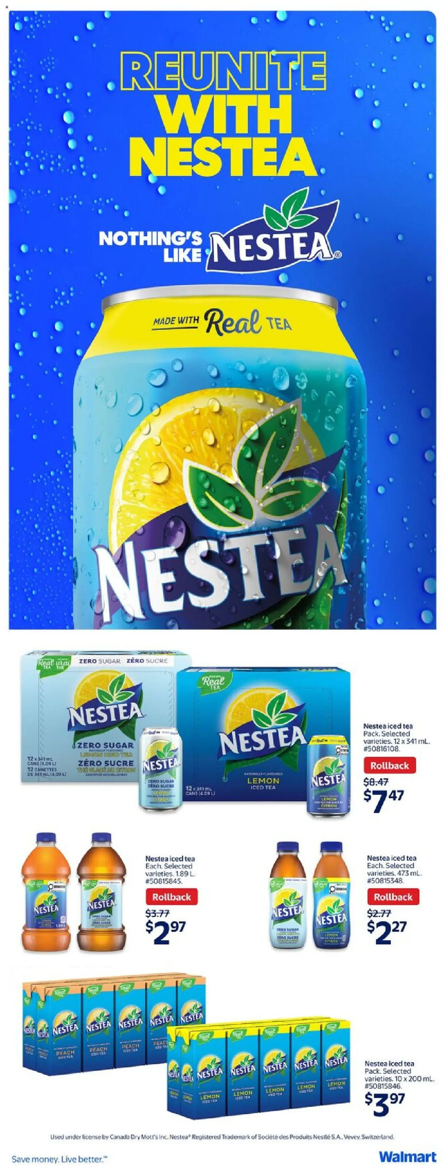 Walmart flyer valid from 11.12.2025 | Page: 25 | Products: Tea