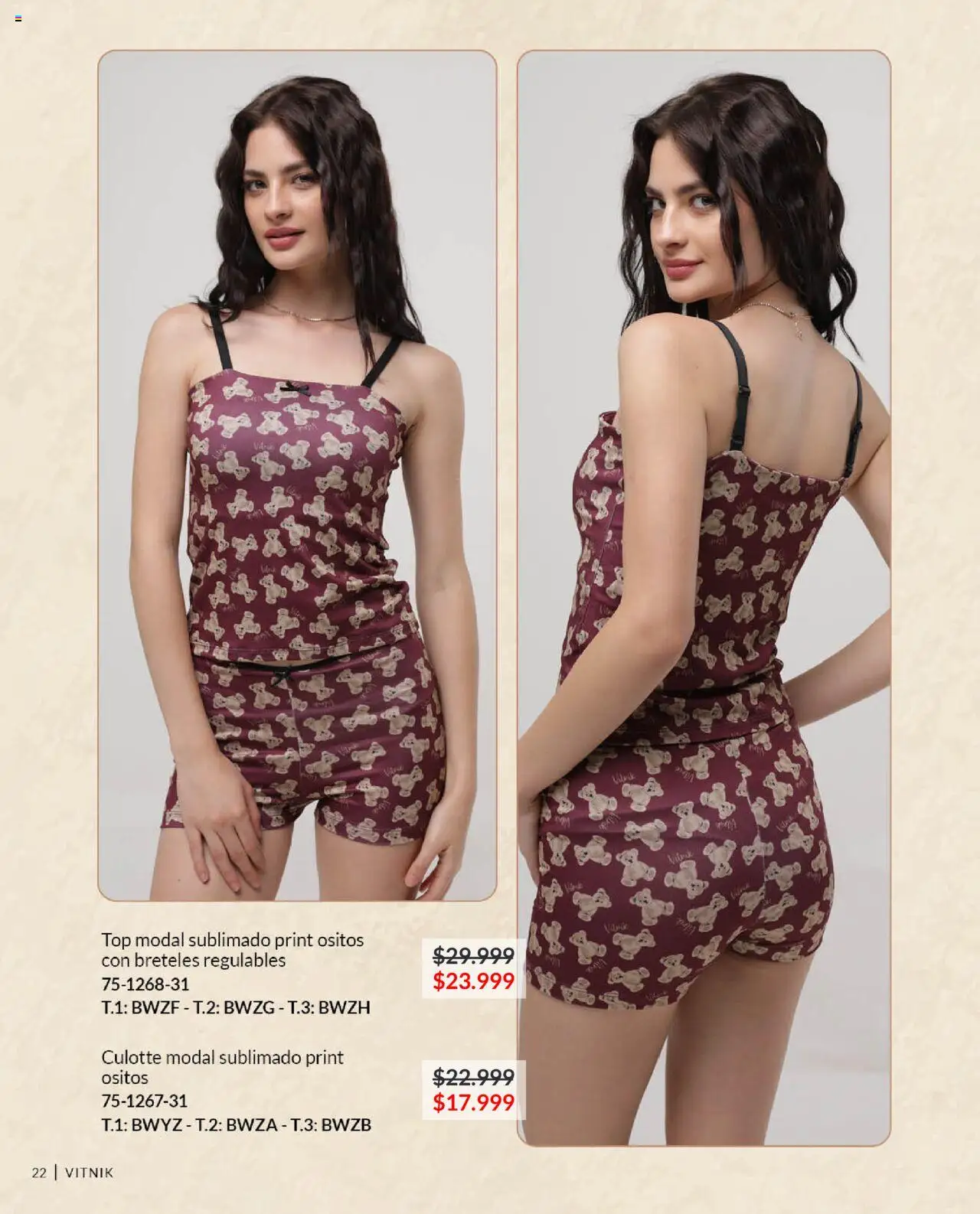 Vitnik catálogo Accesorios │ válido desde el 08.08.2025 | Página: 22 | Productos: Top, Culotte
