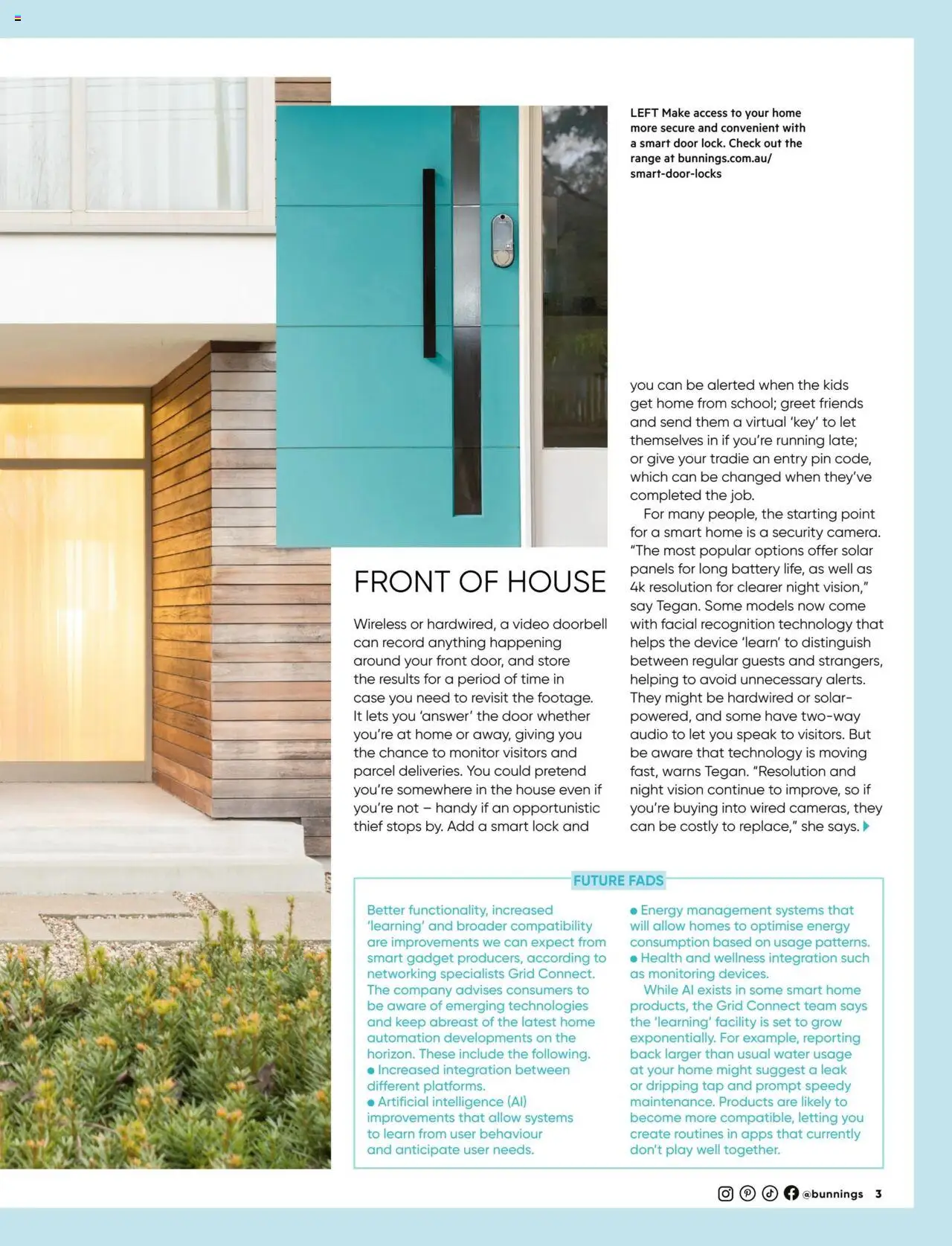 Bunnings Warehouse catalogue - valid from 10.05.2024 | Page: 3 | Products: Door, Battery, Doorbell, Device