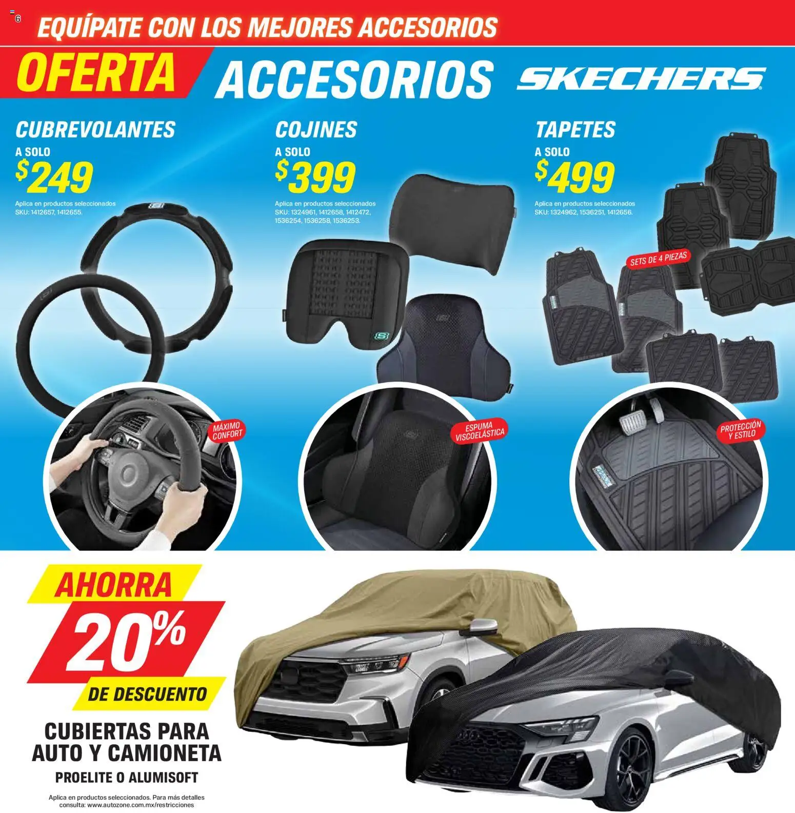 Nuevas ofertas de AutoZone válidas en toda la República Mexicana desde el 08.03.2026. ¡Encuentra las mejores ofertas en AutoZone catálogo! | Página: 6 | Productos: Espuma