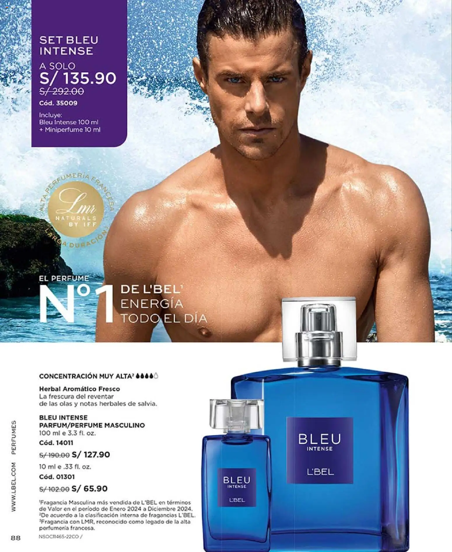 Catálogo L'Bel válido desde 21.02.2026 | Página: 88 | Productos: Perfume, Fragancia