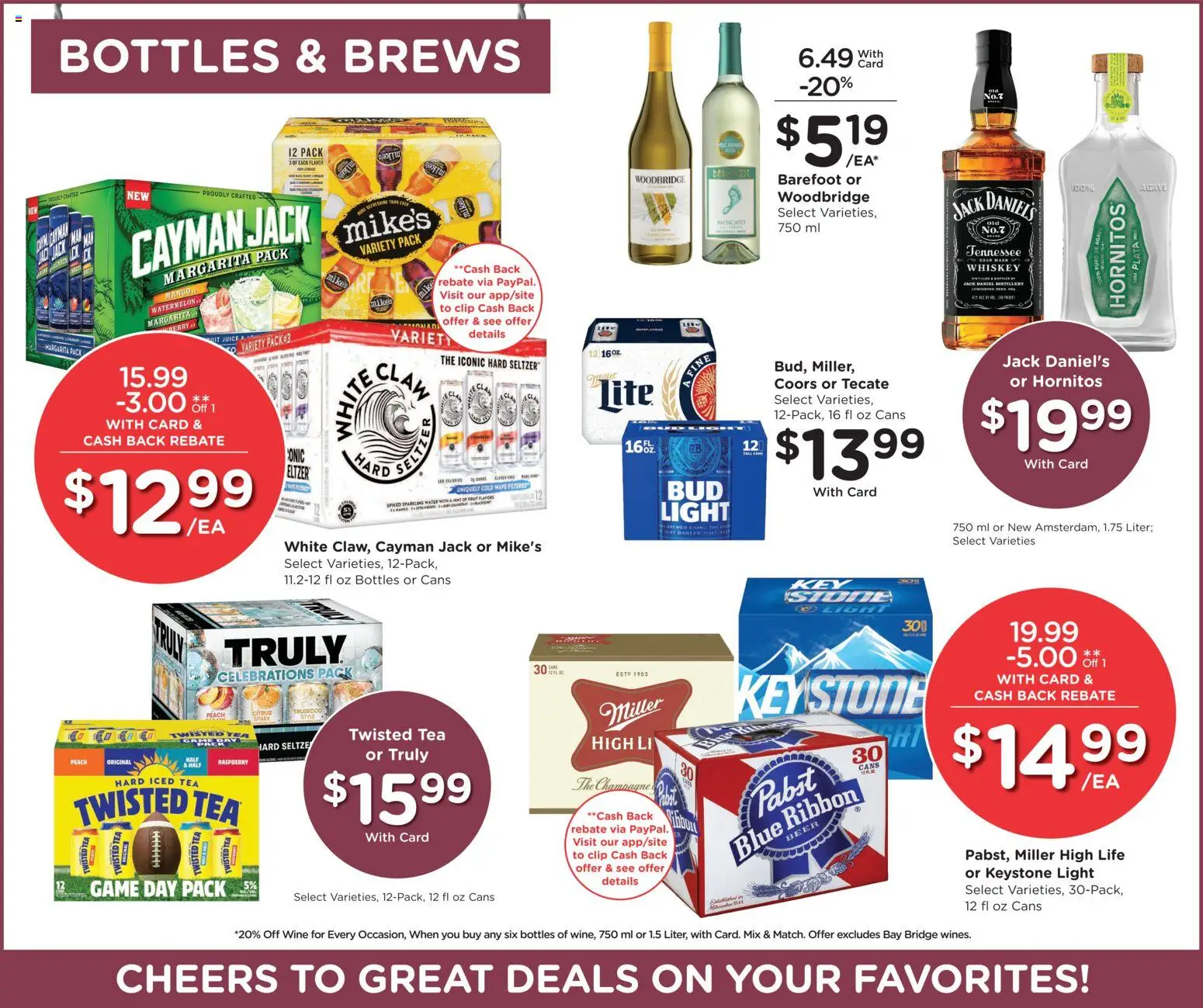Smith's Weekly Ad - valid from 14.01.2026 | Page: 12 | Products: Juice, Wine, Water, Raspberry