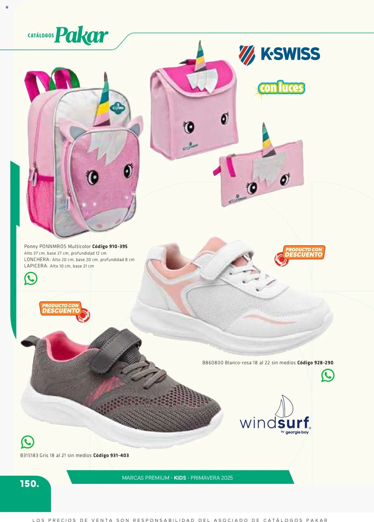 Nuevas ofertas de SC Pakar válidas en toda la República Mexicana desde el 28.02.2025. ¡Encuentra las mejores ofertas en SC Pakar catálogo Premium - Kids! | Página: 150