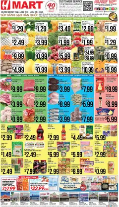 Preview of Hmart weekly ads valid from 02.01.2026
