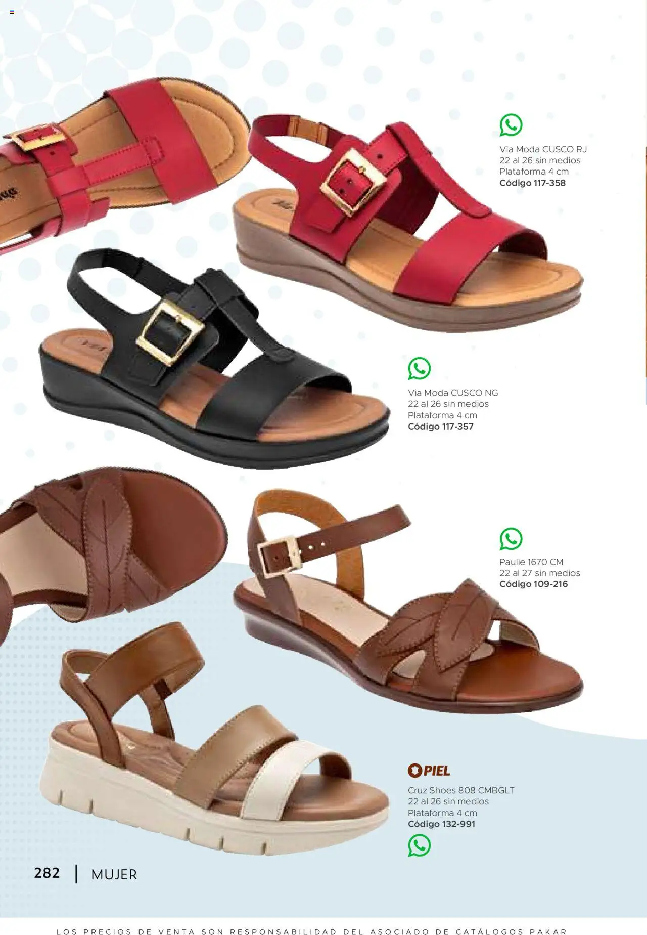 Nuevas ofertas de SC Pakar válidas en toda la República Mexicana desde el 24.07.2025. ¡Encuentra las mejores ofertas en SC Pakar Catálogo Mujer otoño / invierno! | Página: 282