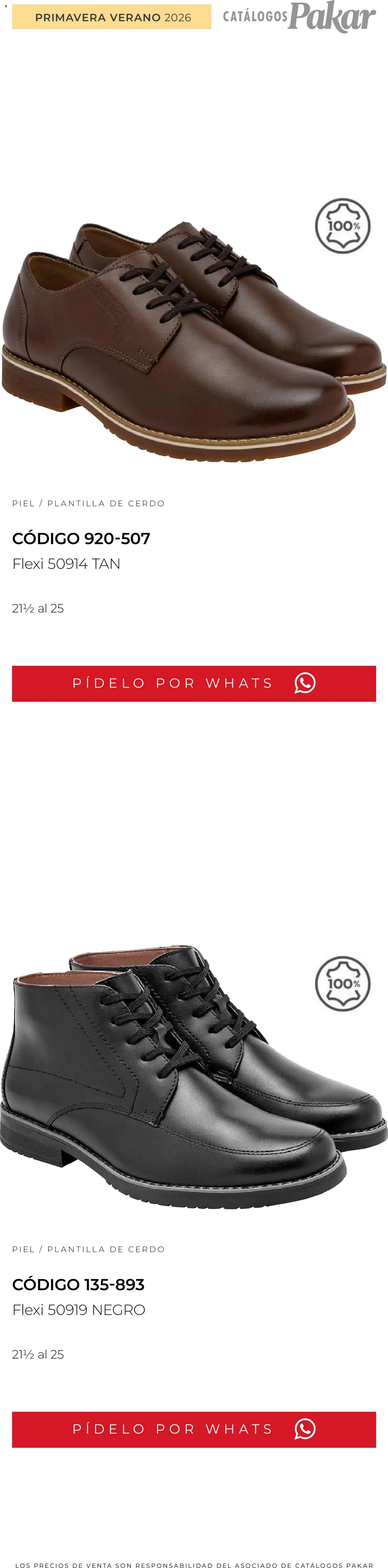 Nuevas ofertas de SC Pakar válidas en toda la República Mexicana desde el 04.03.2026. ¡Encuentra las mejores ofertas en SC Pakar catálogo Flexi PV26! | Página: 253 | Productos: Cerdo