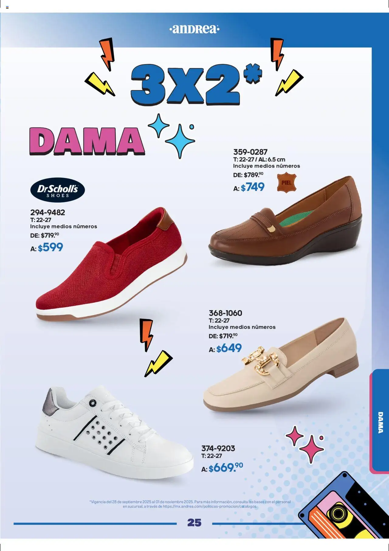 Nuevas ofertas de Andrea válidas en toda la República Mexicana desde el 28.09.2025. ¡Encuentra las mejores ofertas en Andrea - Catálogo Andrea Fest! | Página: 25