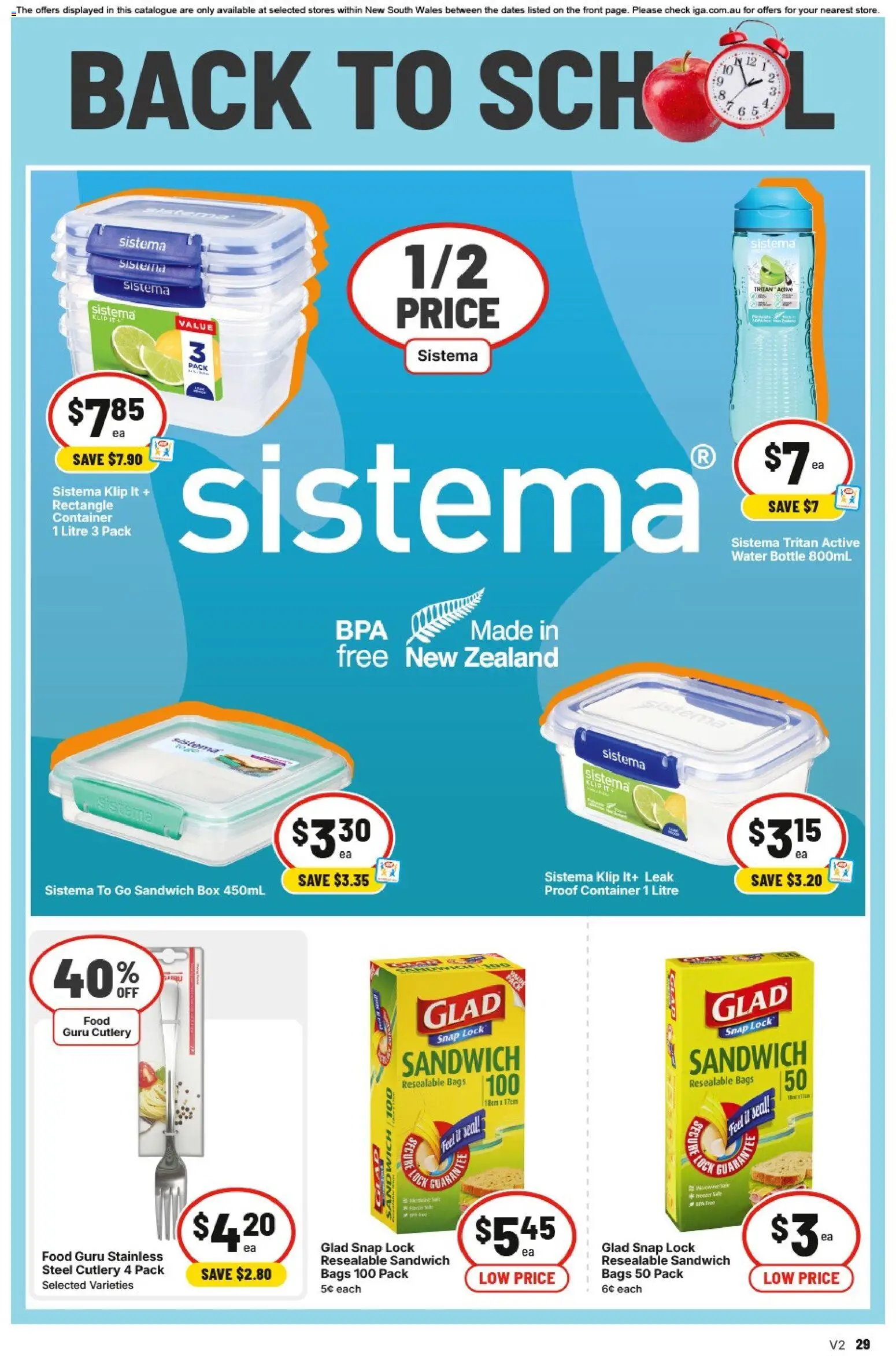 IGA catalogue - valid from 21.01.2026 | Page: 30 | Products: Sunscreen, Lotion, Sunglasses, Hat