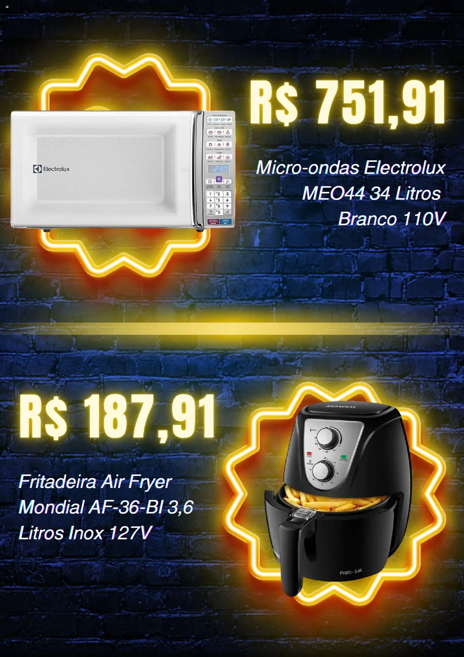 Gbarbosa Folheto - válido de 03.11.2025 | Página: 5 | Produtos: Air fryer, Microondas
