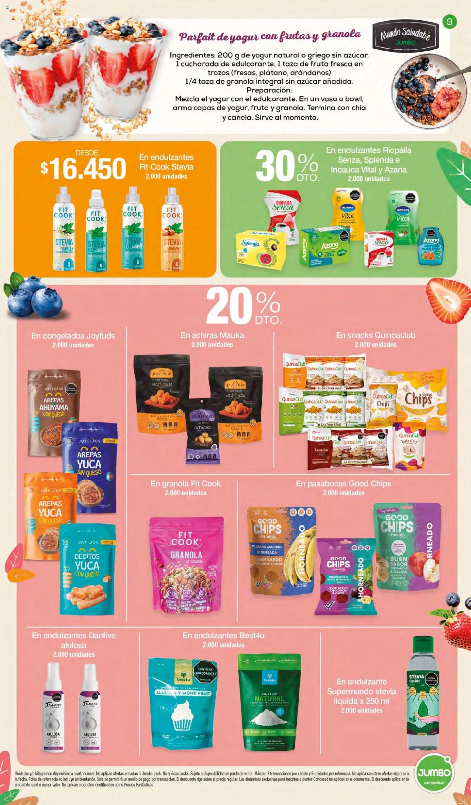 Jumbo revista - valida desde el 15.01.2026 | Página: 9 | Productos: Remolacha, Lentes de sol, Yuca, Endulzante