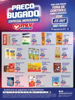 Mateus - Ofertas Bugado Mercearia - Pré-Visualização do folheto da loja Mateus, válido de 23.10.2025 | Página: 1