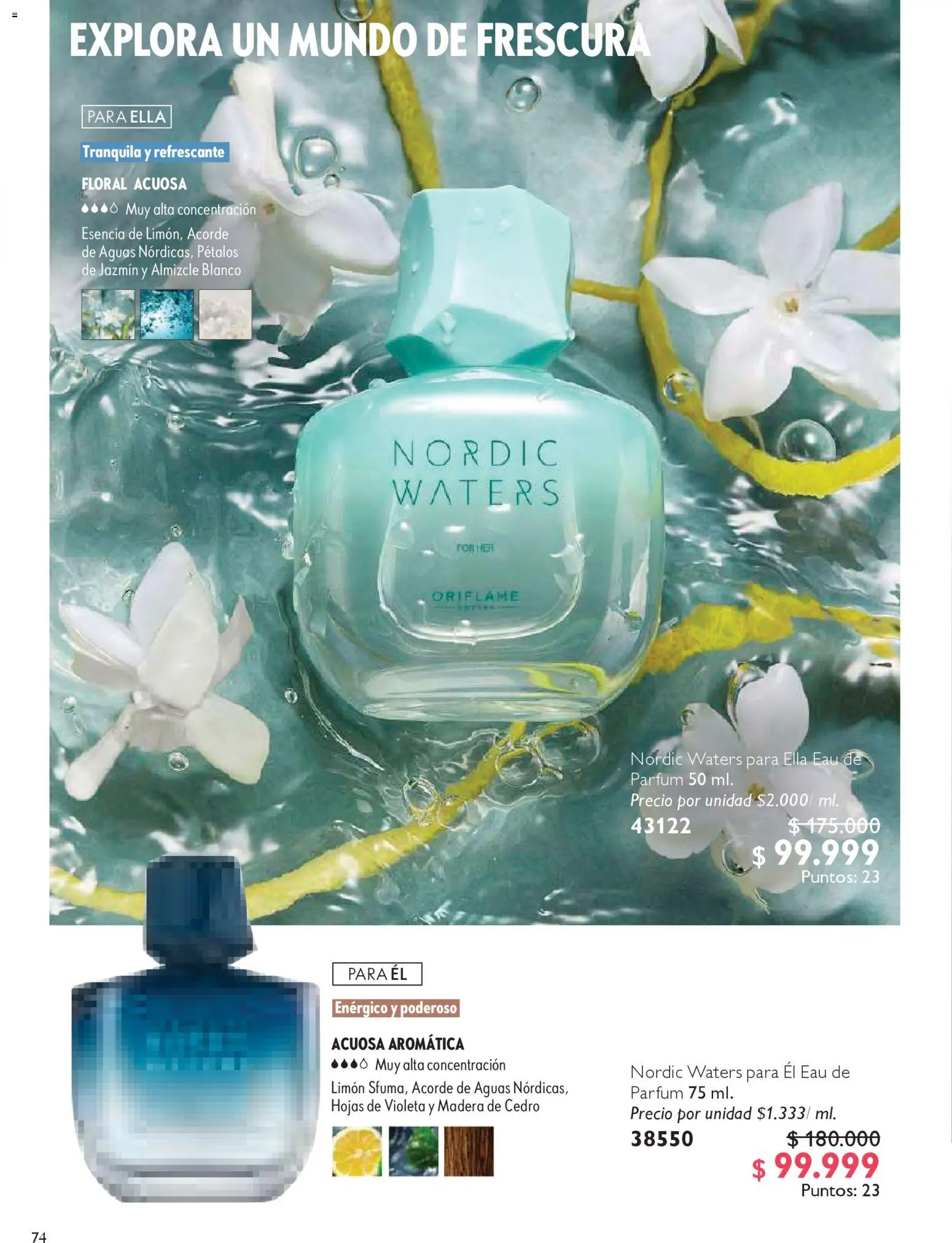 Oriflame revista - valida desde el 15.11.2025 | Página: 74 | Productos: Limón