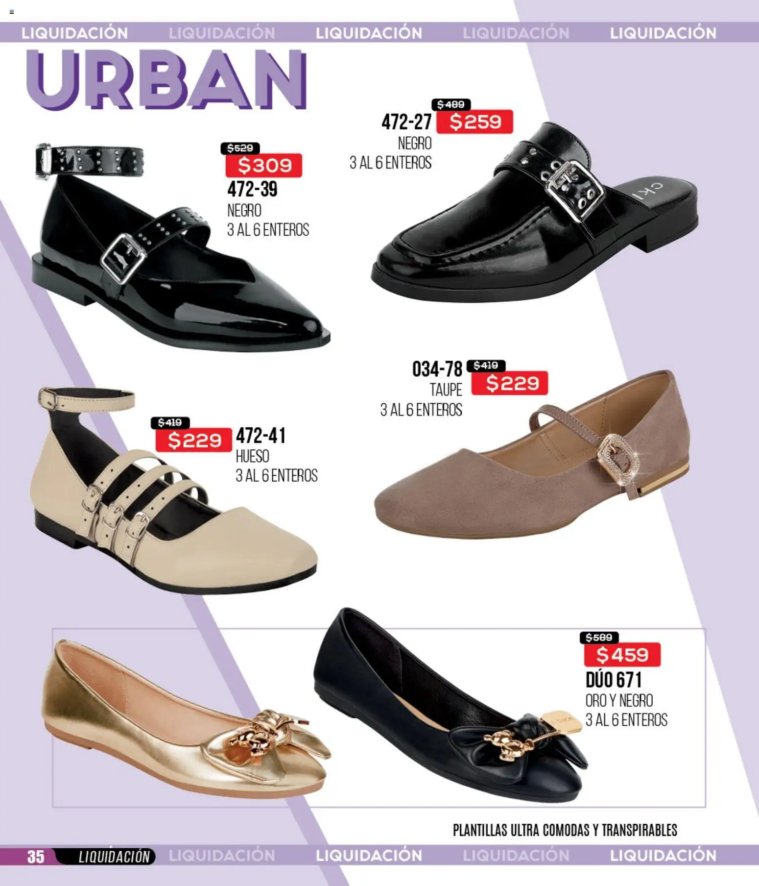 Nuevas ofertas de Cklass válidas en toda la República Mexicana desde el 18.03.2026. ¡Encuentra las mejores ofertas en Cklass catálogo Liquidación total calzado! | Página: 36