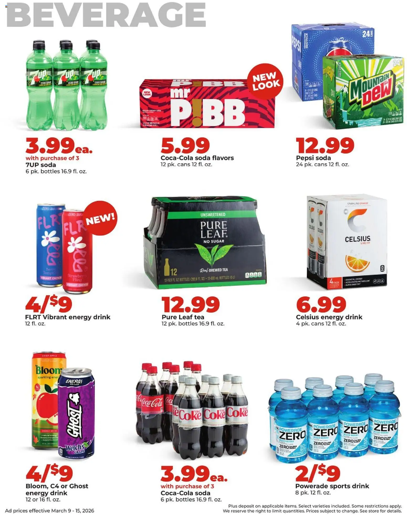 HyVee Weekly Ad - valid from 09.03.2026 | Page: 25 | Products: Tea, Sugar