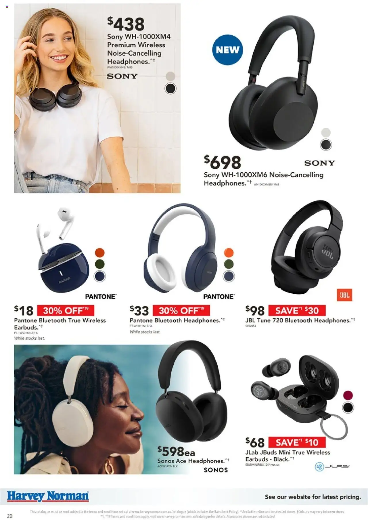 Harvey Norman catalogue - valid from 17.10.2025 | Page: 20 | Products: Accessories, Headphones