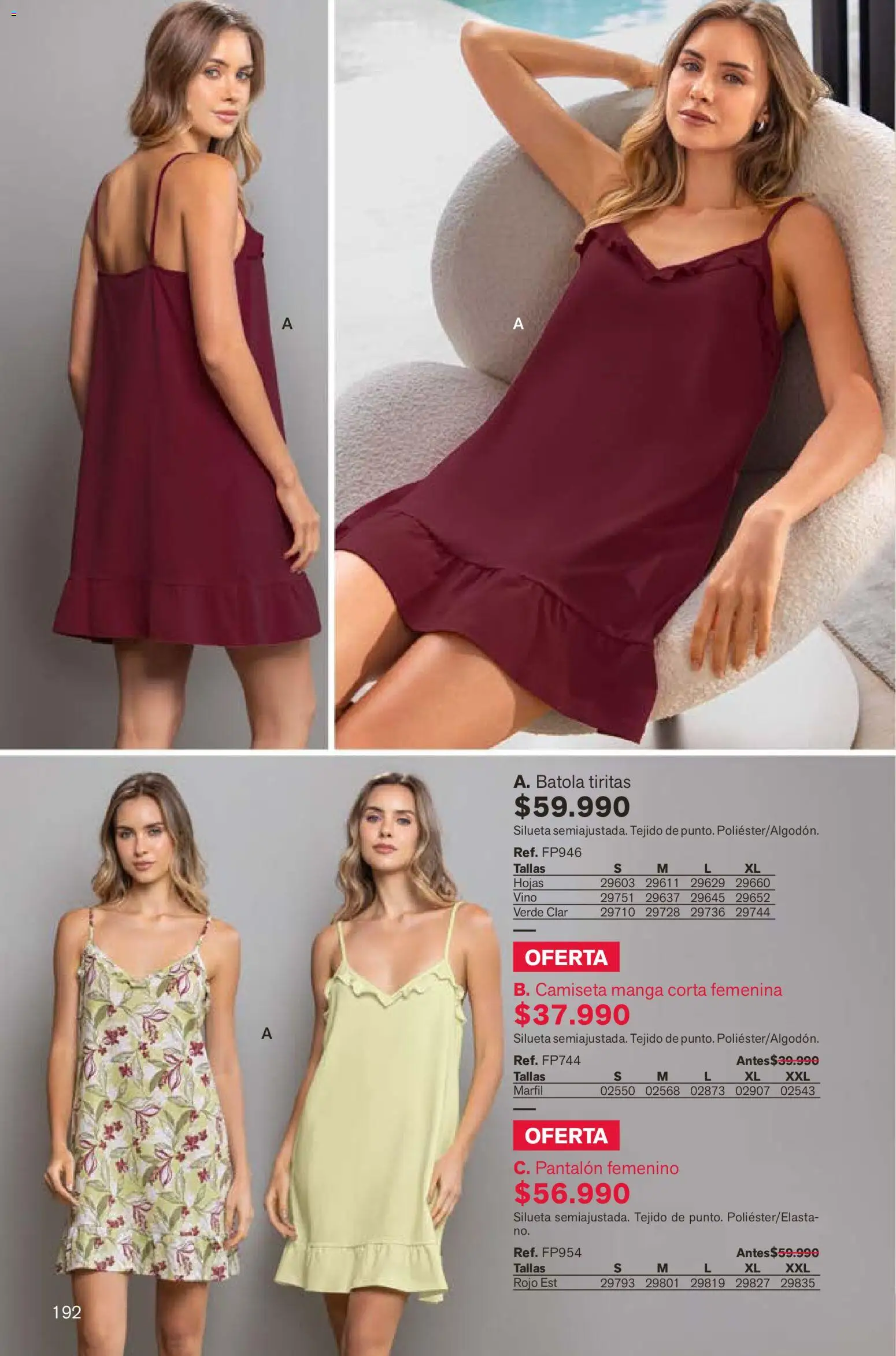 Leonisa revista - valida desde el 07.12.2025 | Página: 192 | Productos: Camiseta, Vino