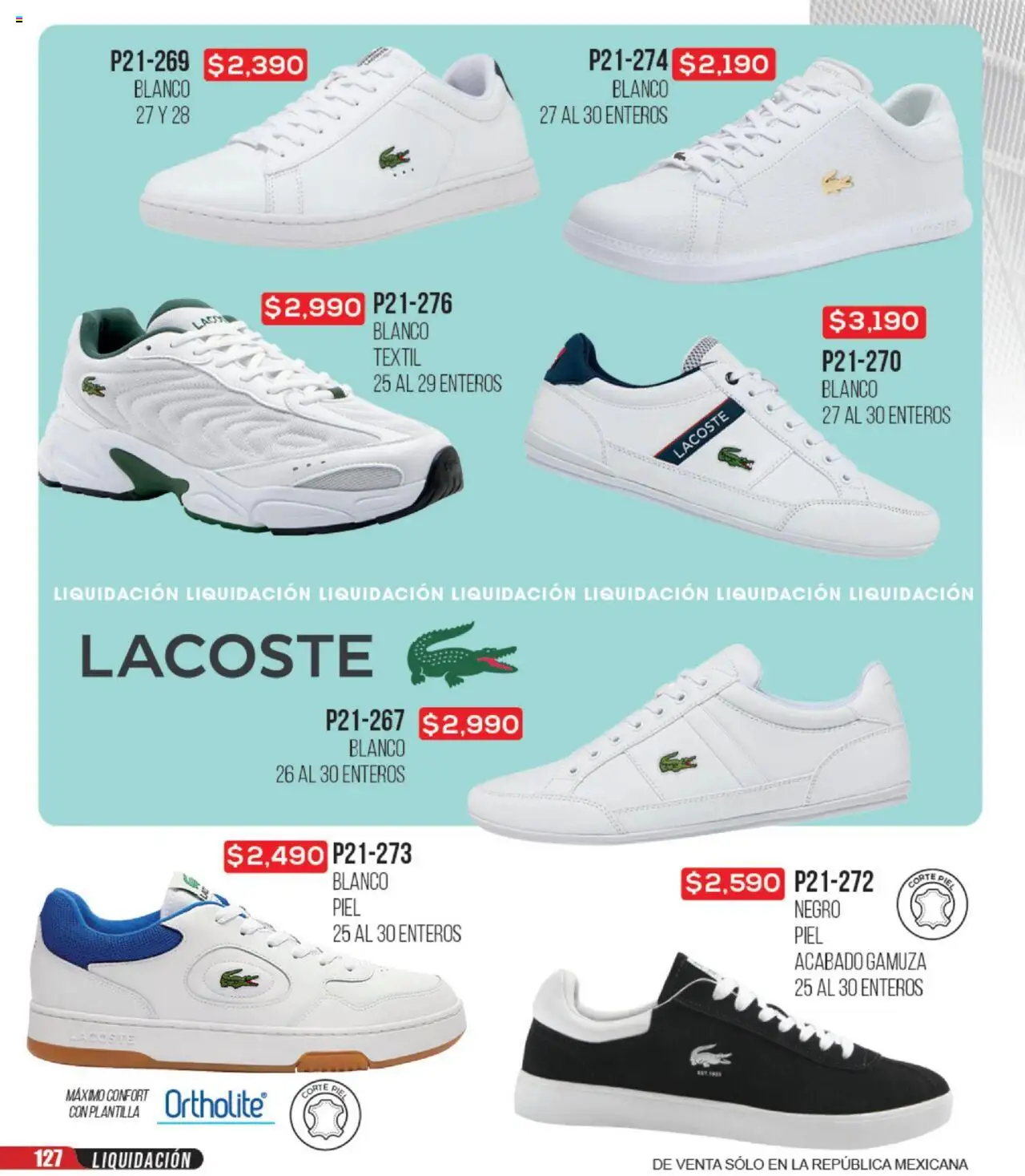 Nuevas ofertas de Cklass válidas en toda la República Mexicana desde el 22.09.2025. ¡Encuentra las mejores ofertas en Cklass - Catálogo Liquidación Ropa! | Página: 213 | Productos: Gamuza