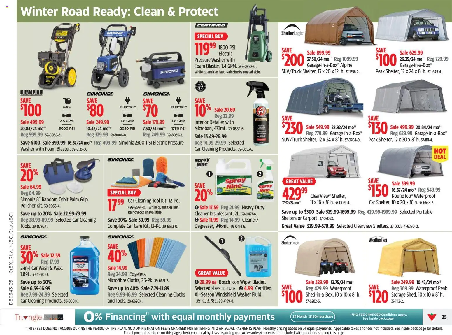 Canadian Tire flyer valid from 16.10.2025 | Page: 25