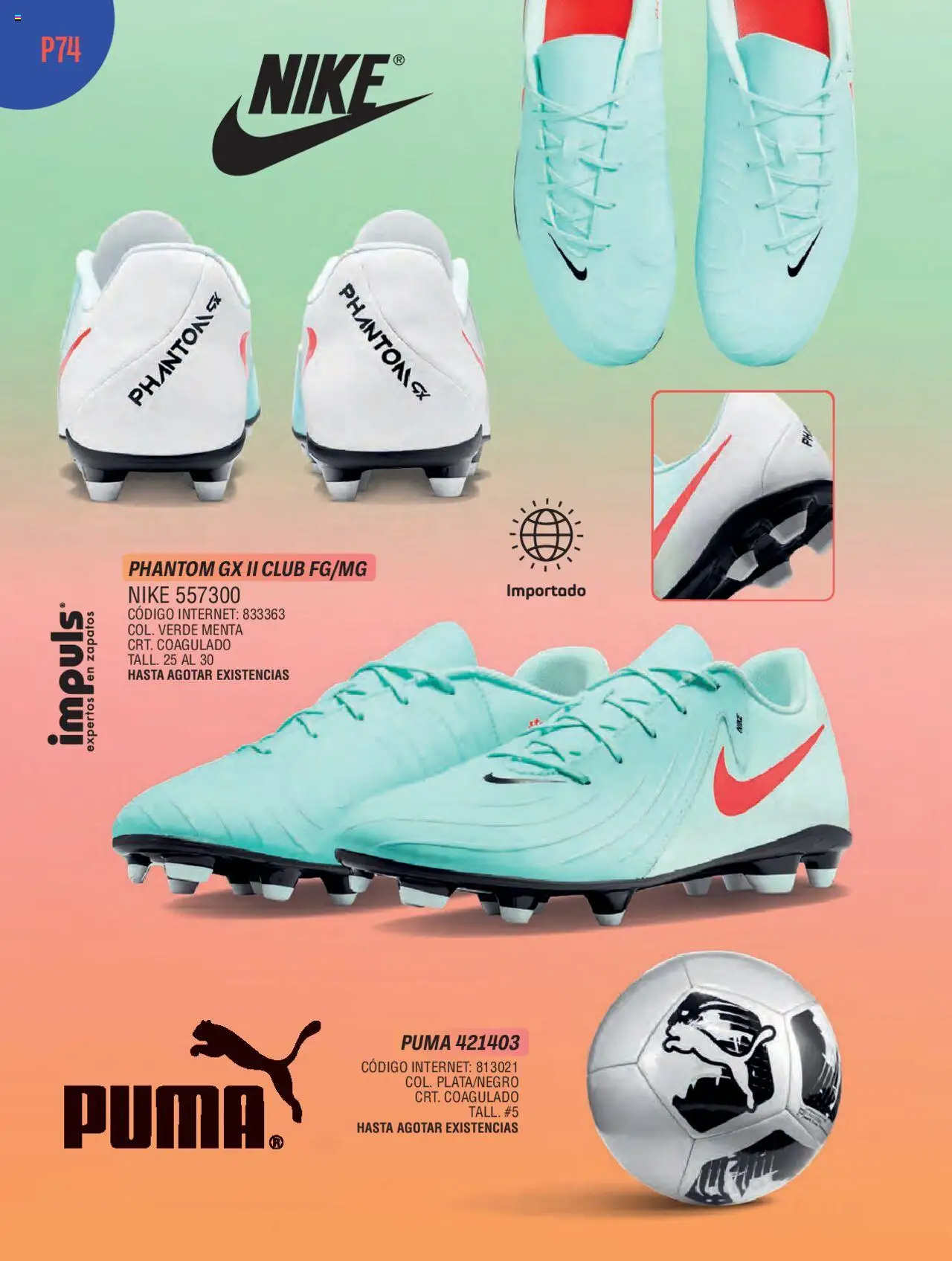 Nuevas ofertas de Impuls válidas en toda la República Mexicana desde el 03.04.2025. ¡Encuentra las mejores ofertas en Impuls catálogo Urbansport! | Página: 76 | Productos: Zapatos