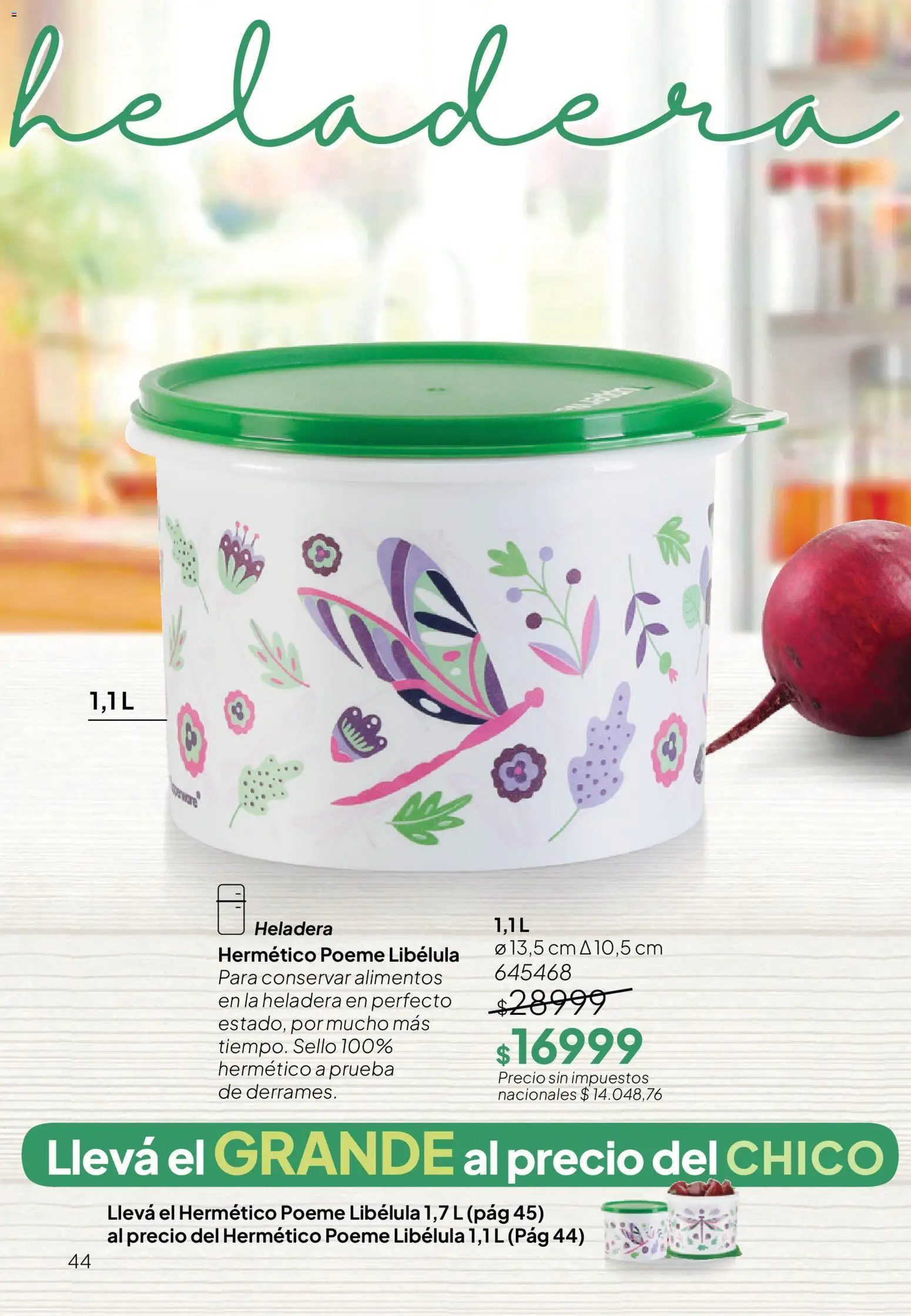 Tupperware Folleto │ válido desde el 28.04.2026 | Página: 45 | Productos: Heladera