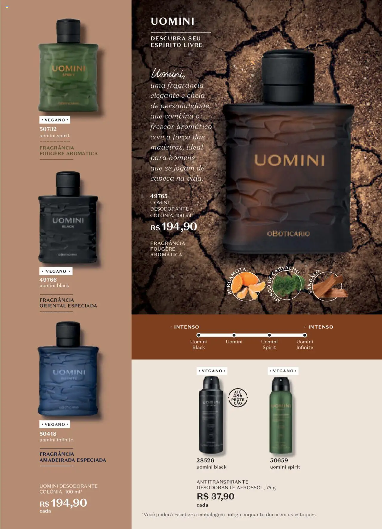 O Boticário Folheto - válido de 13.10.2025 | Página: 89 | Produtos: Fragrância, Desodorante